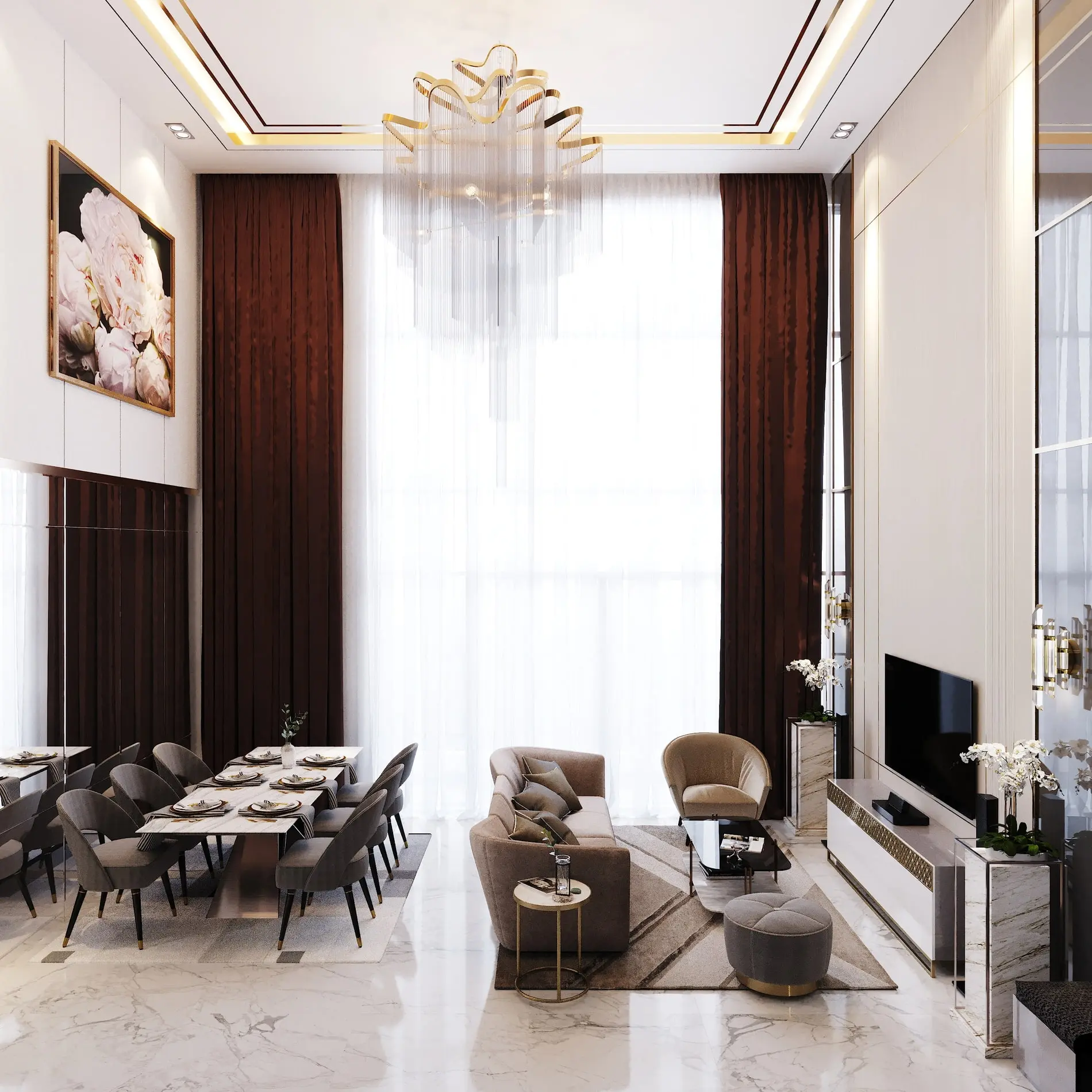 Duplex Vista Verde A2304 – nội thất KAO Design