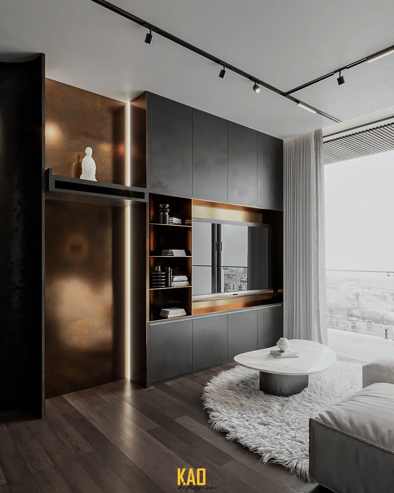 Căn Hộ Precia A1807 – nội thất KAO Design