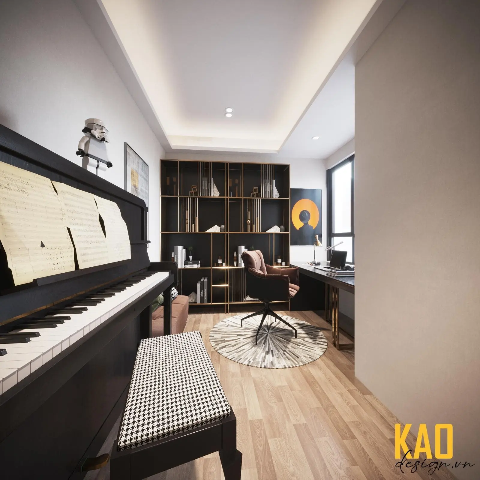 Căn Hộ Feliz En Vista A2-1102 – nội thất KAO Design