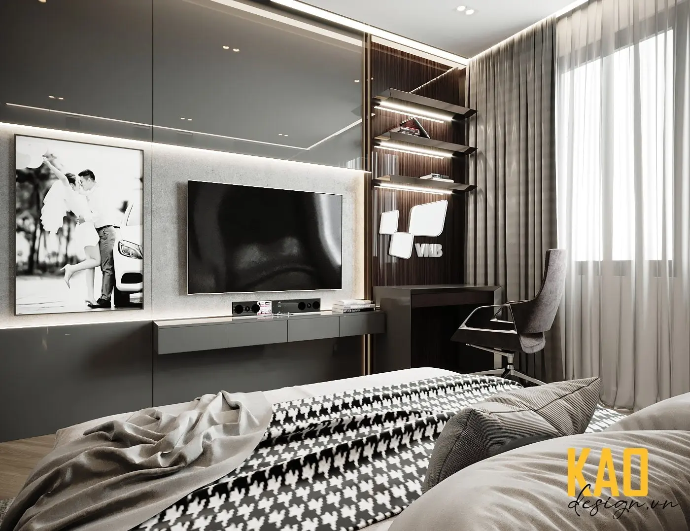 Nhà Phố Hiện Đại VNB – nội thất KAO Design