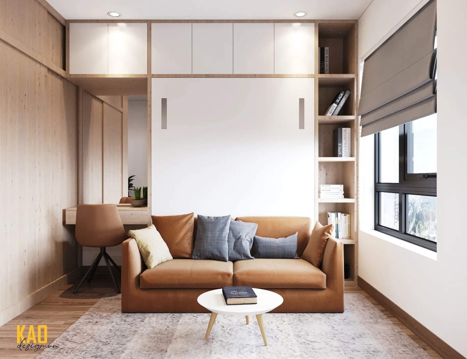 Căn Hộ Vinhomes Grand Park S2.05 – nội thất KAO Design